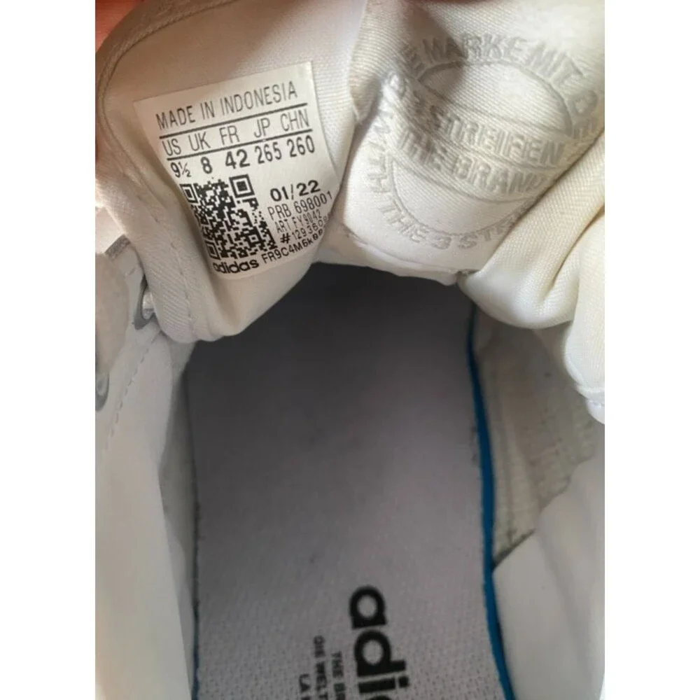 Adidas Shoes Womens Forum Bold FY9042 White Leather Comfort Sneakers - Size 9.5